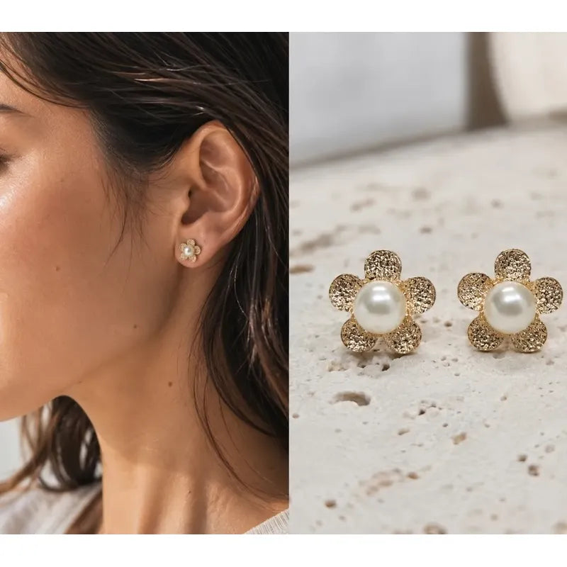Aros Iris Dorados