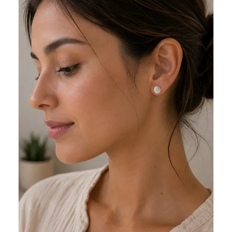 Aros Aria Plateados