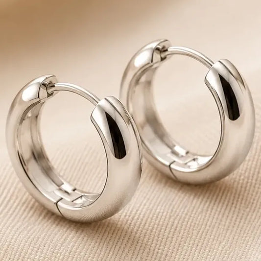 Aros Cora Plateados