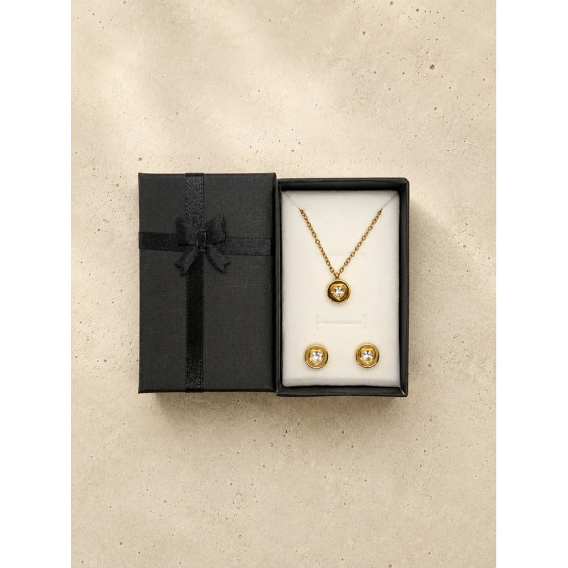Set collar y aros Vita