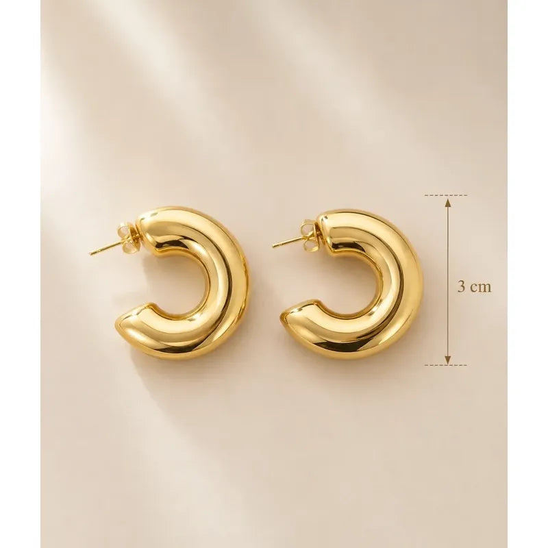 Aros Inés Dorados