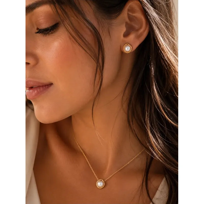 Collar y Aros Sara