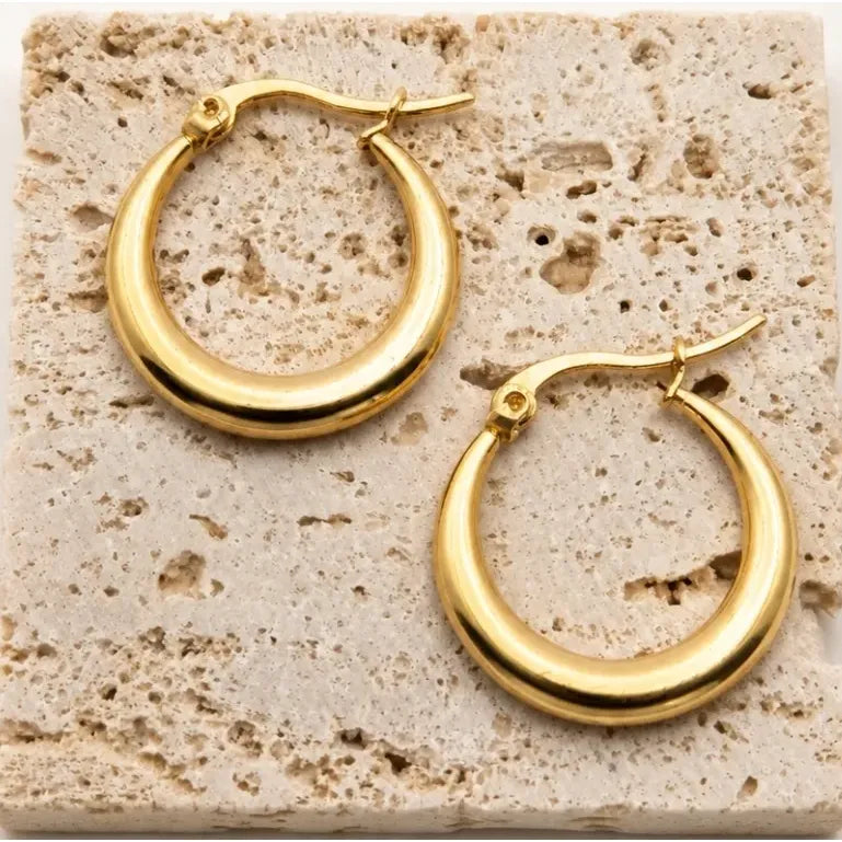 Aros Dana Argollas Doradas