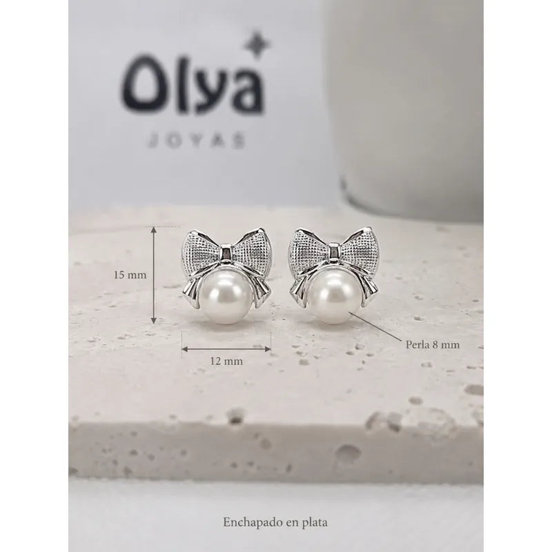 Aros Eva Plateados