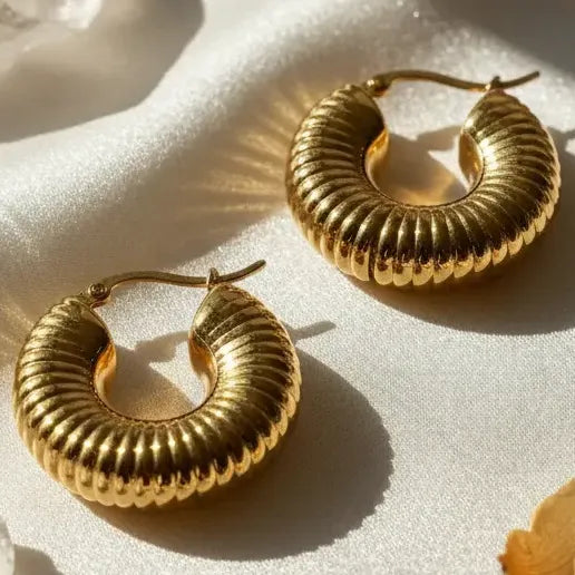 Aros Zoe Dorados