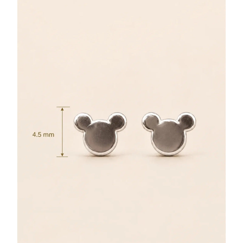Aros Plata 925 Niña 4.5mm Pequeños Infantil Regalo Plateado