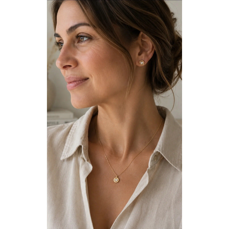 Set collar y aros Vita