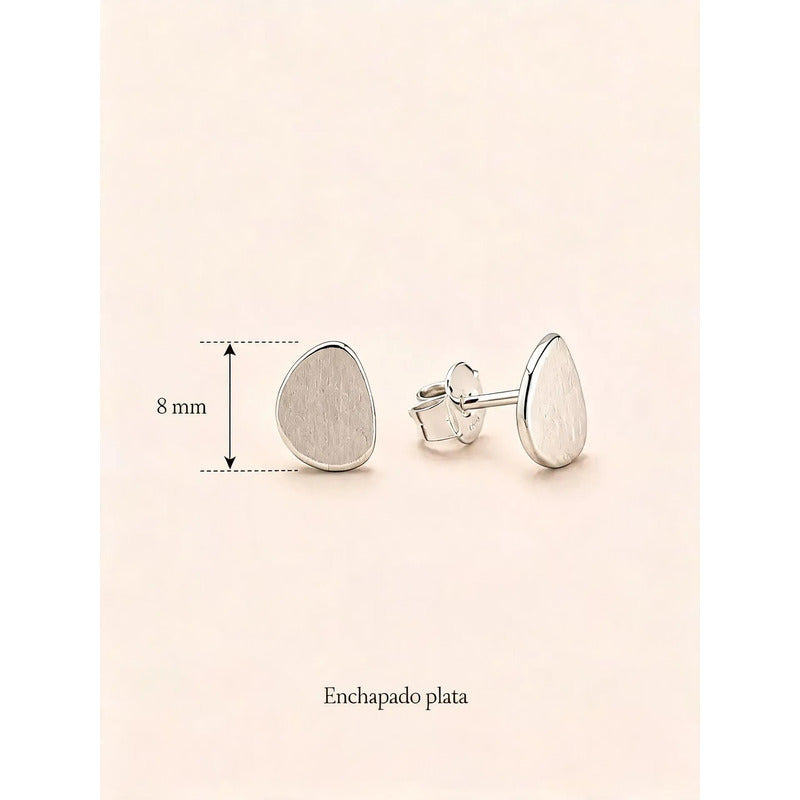 Aros Aria Plateados