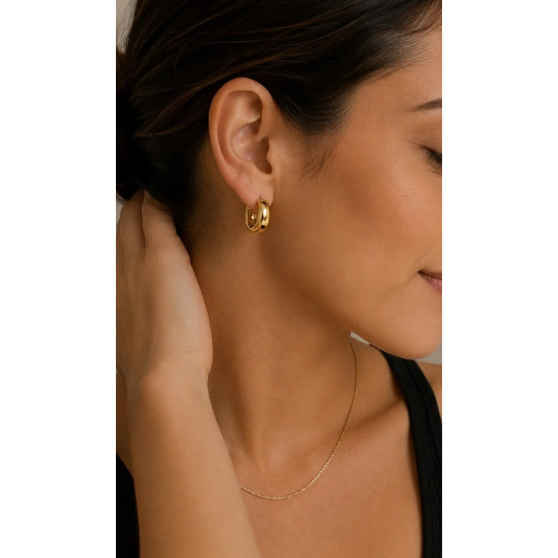 Aros Cora Dorados
