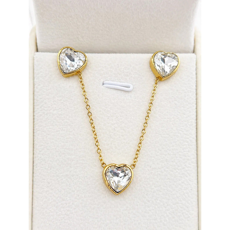 Set collar y aros L'amour