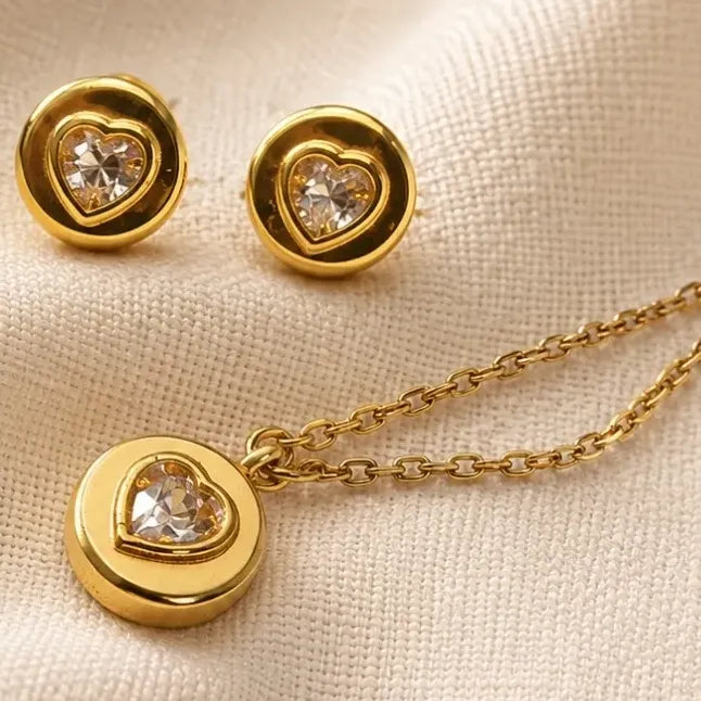Set collar y aros Vita