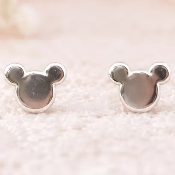Aros Plata 925 Niña 4.5mm Pequeños Infantil Regalo Plateado